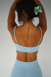 V BABY BLUE TOP