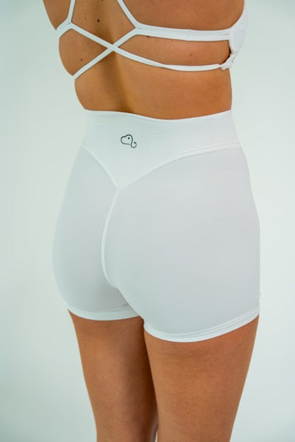 Sculpt Fit Shorts White