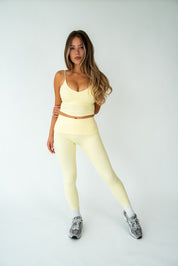 Aura Top Butter Yellow