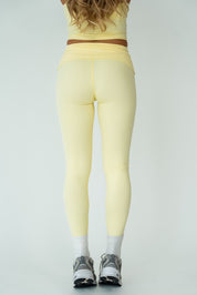 Aura Butter Yellow Leggins