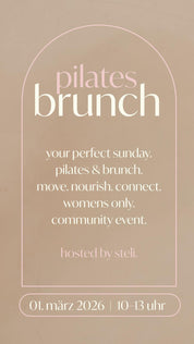 Sunday Pilates, Brunch x Seeger